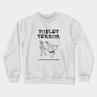 TOILET TERROR - Bad Horror Movies (No.2) Crewneck Sweatshirt